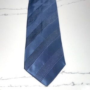 Vintage YSL Blue Tie